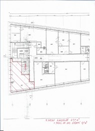 Půdorys kanc. 45m2 OD Centrum 001